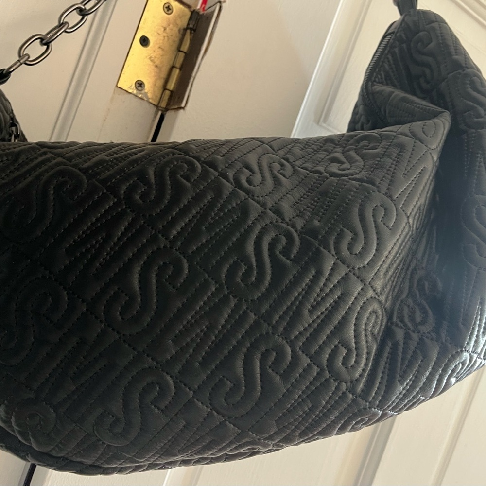 Steve Madden Black Quilted Shoulder Bag - Picture 5 of 10
